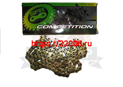 Цепь (428H) SFR -130 зв. приводная усиленная HIRO 250 (T98D010500D00100) (НАБОР) Цепь (428H) SFR -130 зв. приводная усиленная HIRO 250 (T98D010500D00100) (НАБОР)