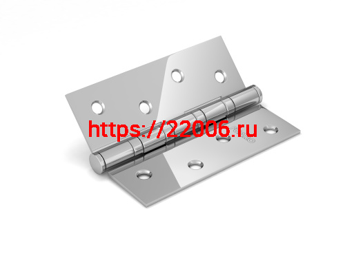 Петля Fuaro (Фуаро) универсальная IN4400U CP (4BB 100x75x2,5) хром