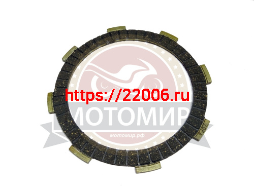 Диск сцепления CB250 ферридо Zongshen ZS 170MM-2  (91х110/119х3мм, 8 шлиц) (100050121)