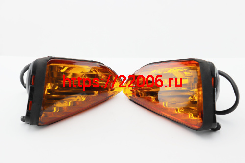 Боковой фонарь передний (под облицовку) в сборе YBR125 (пара) Боковой фонарь передний (под облицовку) в сборе YBR125 (пара)