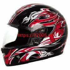 Мотошлем THH TS-38 №3 black/red (M) Мотошлем THH TS-38 №3 black/red (M)