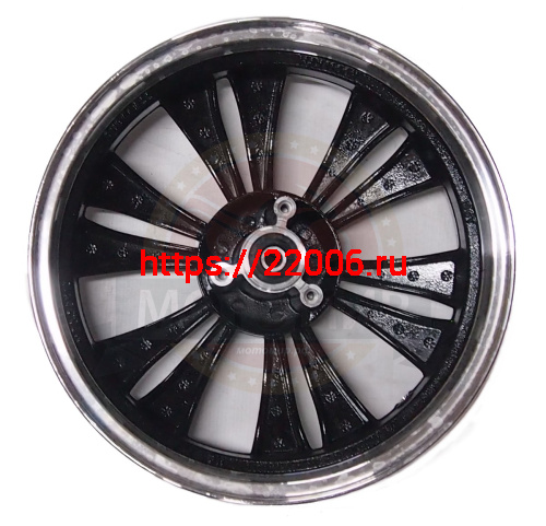 Обод 13" передний литой, диск. тормоз скутер ARC (047) фото 3 Обод 13" передний литой, диск. тормоз скутер ARC (047) фото 3