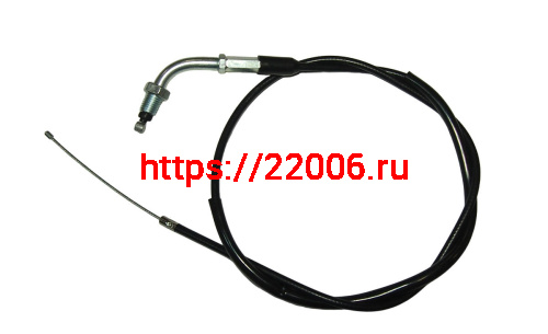 Трос газа L-870мм, ход-100мм, Шторм Нитро М10 загнутый (НАБОР) Трос газа L-870мм, ход-100мм, Шторм Нитро М10 загнутый (НАБОР)