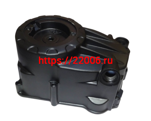 Крышка картера правая  Альфа "Zodiak" авт. сцепления ТИП 1 (маслощуп с верху) фото 2