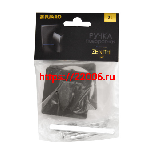 Ручка Fuaro (Фуаро) поворотная BK6.K.ZL52 BL-24 черный фото 2 Ручка Fuaro (Фуаро) поворотная BK6.K.ZL52 BL-24 черный фото 2