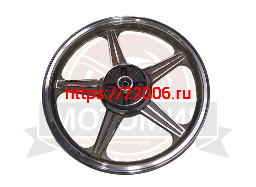 Обод 18" задний литой 1,85-18  INTRUDER колодки 130мм (54040126) фото 2