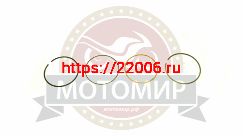 Кольца поршневые 4х такт. 63,00 мм GY6, 157QMJ, 180сс.